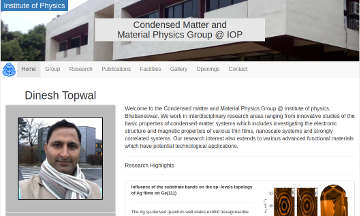 Condensed Matter and Material Physics